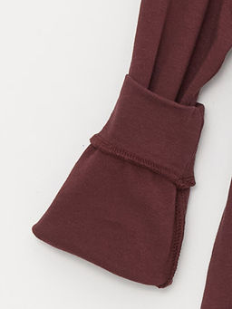 Kap??onlu Bask?l? Uzun Kollu Erkek ?ocuk Ti??rt - Waikiki фото 3