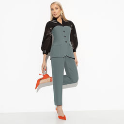 Брючный костюм Подчеркни главное (elegant 2 в 1) - Charutti фото 6