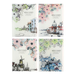 Папка формат А4, с 60 прозрачными файлами Город, МИКС - Calligrata фото 10