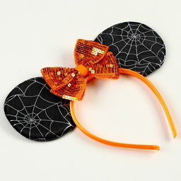 Ободок карнавальный на Хэллоуин «Тыквочка»