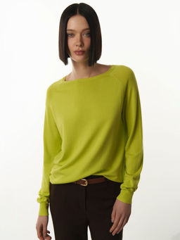 Conso/KJL 230742 - lime green Джемпер женский