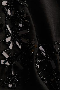 Vestido transparente con detalles decorativos - H&m фото 2