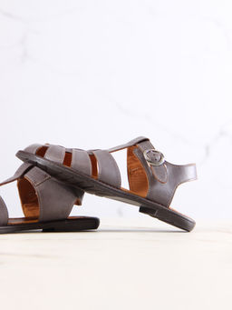 Босоножки 1035.подиум178br.Вакса коричневый - Edart фото 12