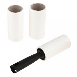 Ролик для чистки одежды "FREGO" 21х4,5х4,5см, 50 листов, в наборе два сменных блока, пластмассовое основание (Россия)