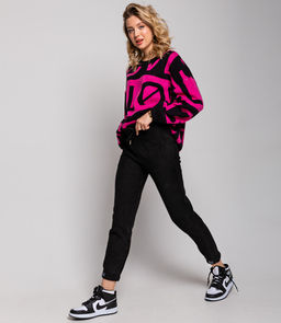 Брюки #МСК8663, чёрный