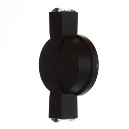 Бра BayerLux «Деко», 2хLED, 2 Вт, 4000К, IP66, чёрный, 9.5×4.3×16 см