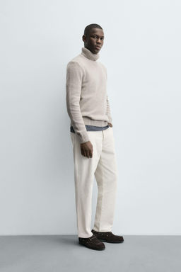 WOOL BLEND HIGH NECK JUMPER - Zara фото 4