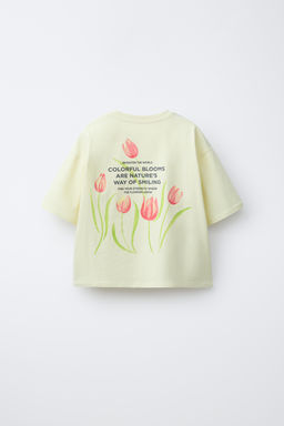 CAMISETA ESTAMPADO FLORES / Lima - Zara фото 2
