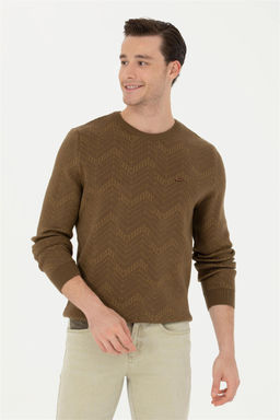 Мужской свитер цвета хаки - U.s. polo assn фото 10