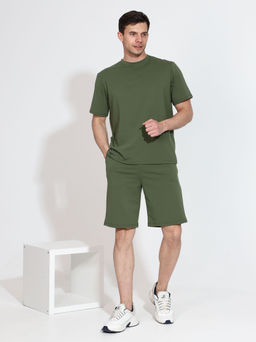 Костюм из кулирки с лайкрой Олива (М-904) - Лиза фото 3