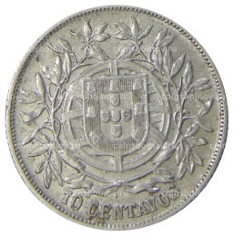10 сентаво 1915 года Португалия