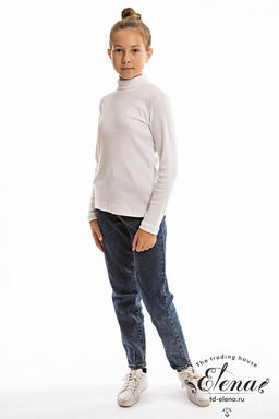 Водолазка из кашкорсе М21894б Белый