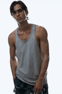Camiseta de deporte sin mangas en DryMove - H&m фото 2