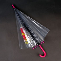 Зонт детский Верю в чудеса! прозрачный, d=90см - Funny toys фото 7