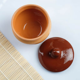 Цена за 2 шт. Горшок керамический для запекания «Мечта хозяйки» 0.35 л