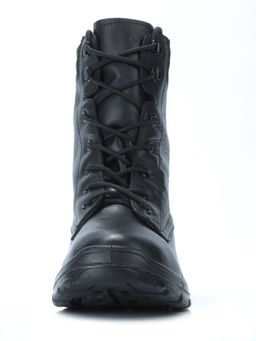 05-9003 BLACK Ботинки зимние мужские (искусственная кожа, искусственный мех)