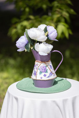 Заготовка для декорирования Love2art MG-014 кувшин оцинкованный металл 21 х 17.5 х 8 см СК/Распродажа 8х21  фото 4