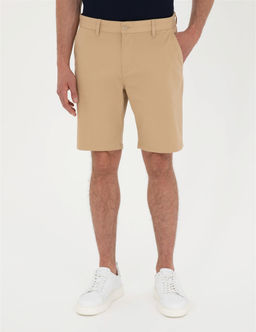 Camel Slim Fit Dokuma _ort