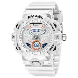 Часы наручные Smael электронные SM8085white