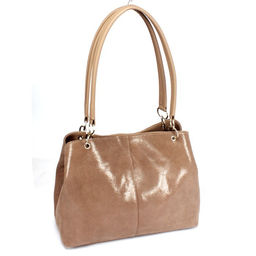 Сумка женская натуральная кожа ADEL-185/1в (отделка ИСК/КОЖА), 3отд, капучино 264684