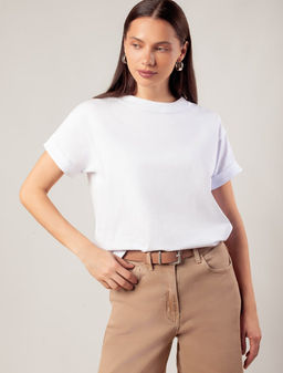 D49.117 Футболка женская белый