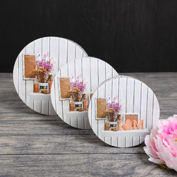 Набор коробок 3 в 1 "Люблю", 21 х 21 х 11,5 - 14 х 14 х 7,5 см