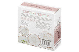 Салатник 14*14*5,5 см 500 мл Кантри натуральный - Elan gallery фото 10