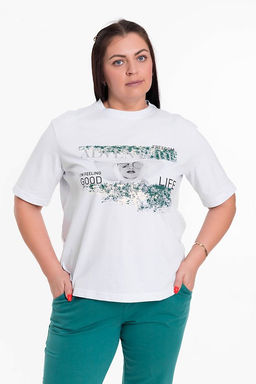 Костюм М324067Пв белый - Елена фото 5