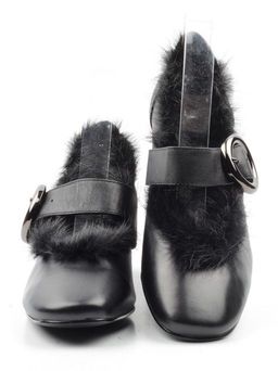 03-N18116P-2 BLACK Полуботинки женские (натуральная кожа) - Фабричный китай фото 11