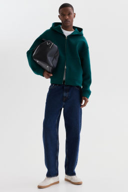 Chaqueta sudadera efecto neopreno Loose Fit - H&m фото 7