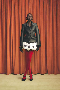 POLKA DOT MINI BALLOON SKIRT HARRY LAMBERT FOR ZARA X DISNEY