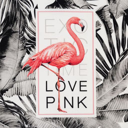 Полотенце Этель LOVE PINK 40х73 см, 100% хл, саржа 190 гр/м2  фото 3