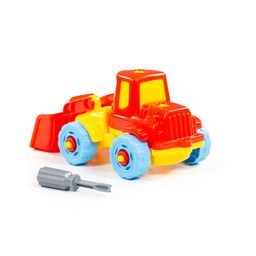 Конструктор-транспорт Погрузчик (20 элементов) (в пакете) - Полесье фото 4