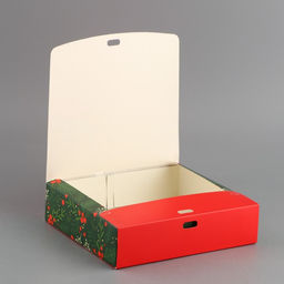 Складная коробка подарочная С новым годом, 20 18 5 см, БЕЗ ЛЕНТЫ - Дарите счастье фото 5