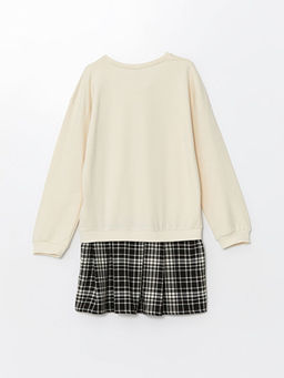 Bisiklet Yaka K?z ?ocuk Elbise - Waikiki фото 3