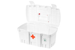 Контейнер-аптечка 6 л 38*21*19,5 см с защелкой и ручкой, белый (KL375610006) - Elan gallery фото 4
