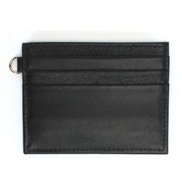 Визитница-кардхолдер Croco-ВК-215 н/к, 1отд, 3карм, черный матовый (3) 229072