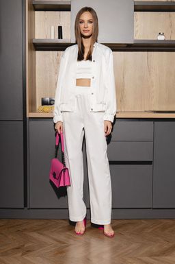 Брюки AURA 4081-176 молочный  фото 8