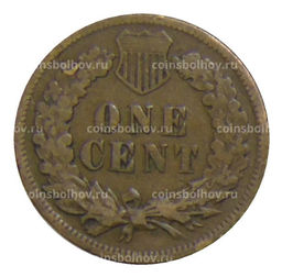 Монета 1 цент 1906 года США