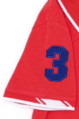 U. S. Polo Assn Красная футболка-поло для мальчика - U.s. polo assn фото 8