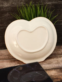 Тарелка керамическая iLikeGift Sweet bagel, 20,3х17,2х2,5 см