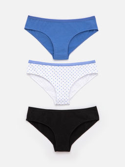 Трусы женские 3 шт. Ibis 3 горошек