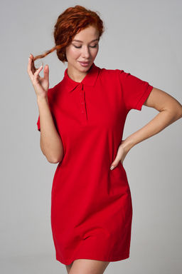 Платье Натали 14413 поло из хлопка  фото 57