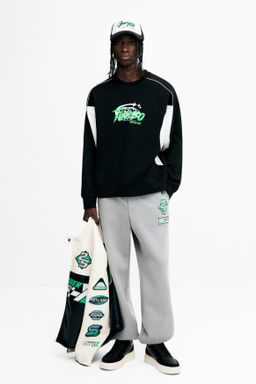 Sudadera efecto neopreno Loose Fit - H&m фото 3