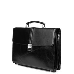 Мужской кожаный портфель - Barcelo biagi фото 4