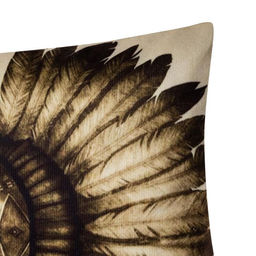 Наволочка декоративная Этель Сова 40х40 см, велюр  фото 2