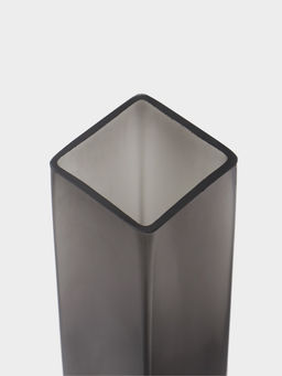 Ваза Орели, 22?6 см, стекло, серая