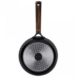 Сковорода с антипригарным покрытием Fiamma д20см, h8см, s1,6мм, дно s4,5мм, литой алюминий, бакелитовая ручка с покрытием soft-touch 18,5см, капсульное дно, Regent (Китай) Подходит для всех видов плит, включая индукционную. - Домашняя мода фото 2