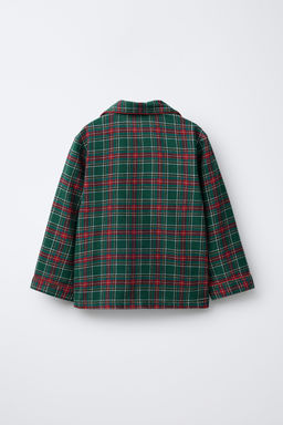 AGES 6-14 / CHECK FLANNEL PYJAMAS - Zara фото 3