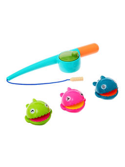 Магнитная рыбалка «Забавные рыбки», 3 рыбки, удочка, МИКС